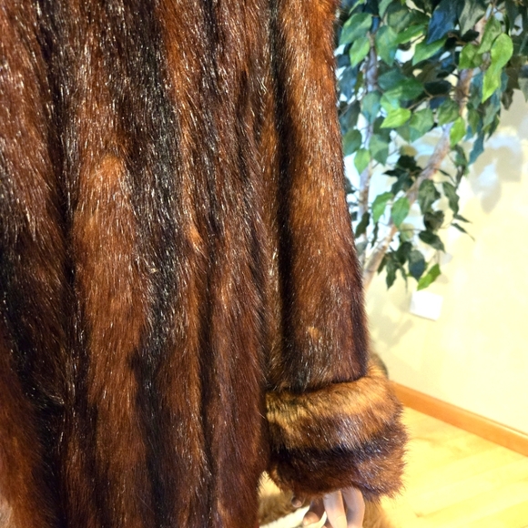 Vintage Mink Fur Jacket, Size 12 - Picture 6 of 16
